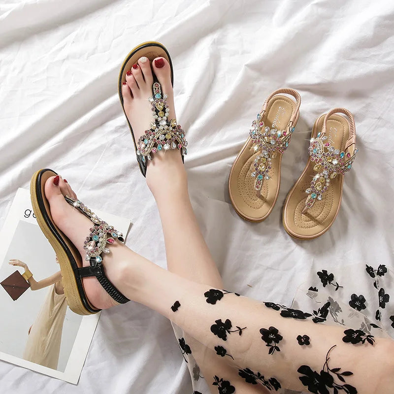 Britt - Boho sandalen jewels