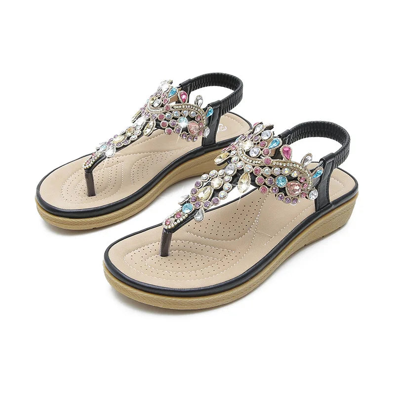 Britt - Boho sandalen jewels