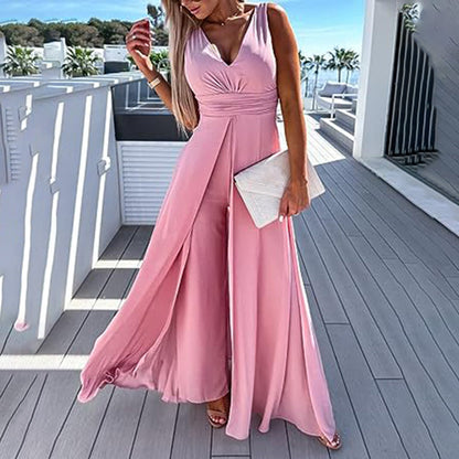 Laura - Gala jumpsuit flare broek