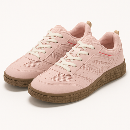 Solea Vintage - Dames retro sneaker met sportieve zool