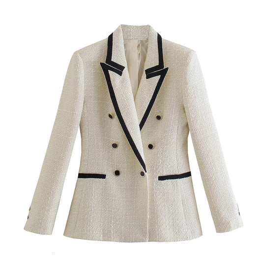 Laria - Damesblazer met chique dubbele rij