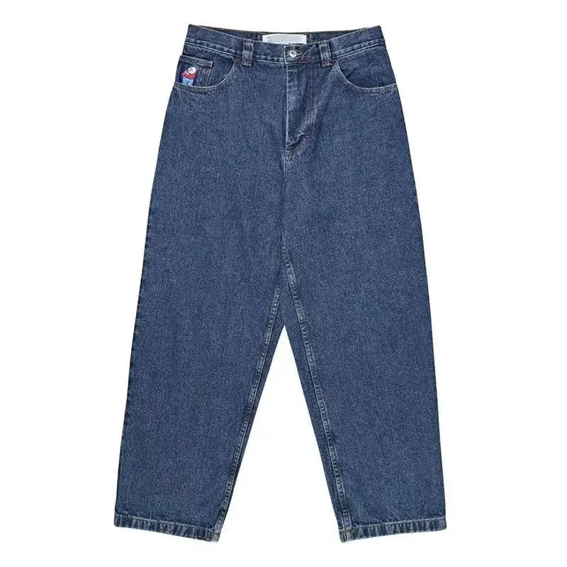 Paolo - Baggy jeans met wijde pijpen