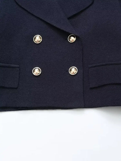 Lamera - Oversized britse blazer voor dames