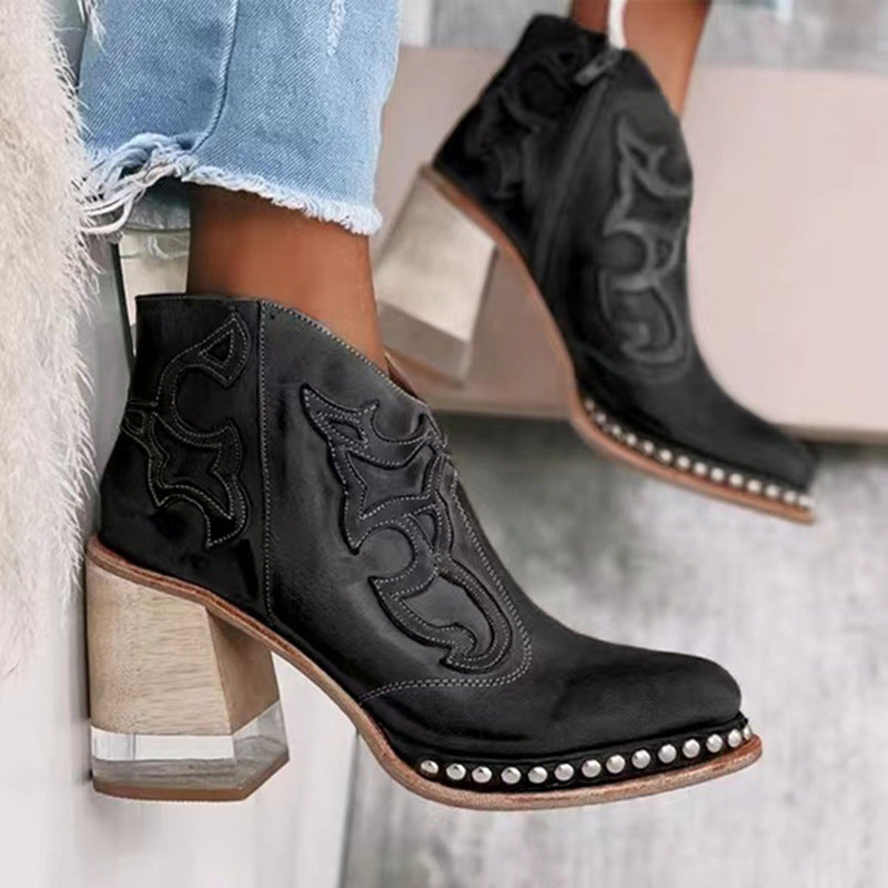 Indi | Country enkellaarsjes met spikes