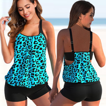 Linn - Kleurblok Tankini Set