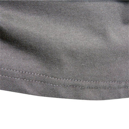 Charles - Basic lange mouwen heren t-shirt met ronde hals