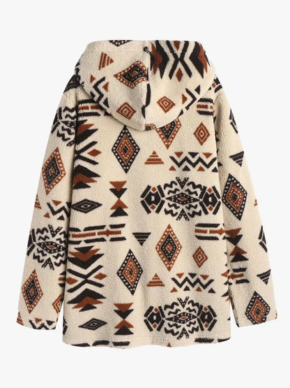 Mithi - Vintage dames hoodie met 2 voorzakken