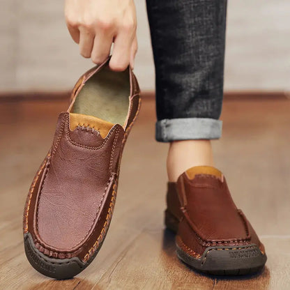 Knoa - Leren mucassins schoenen