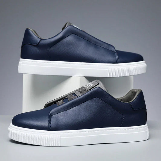 Bran - Lage herensneaker met contrasterende binnenvoering