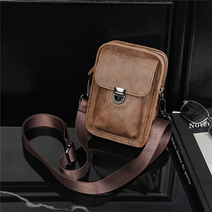 Cedric - Vintage crossbody tas voor mannen