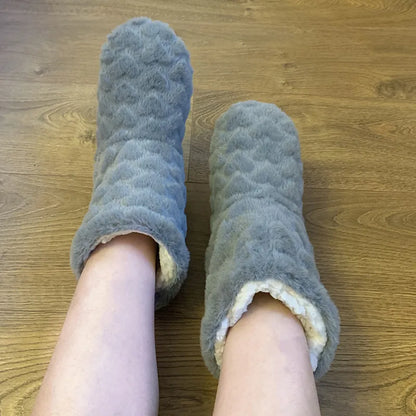 Calantha - Met fleece gevoerde schoenen in pluche voor dames