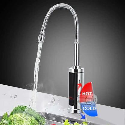 EnergySaVr - 3000W Elektrische Keukenkraan Met Direct Warm Water