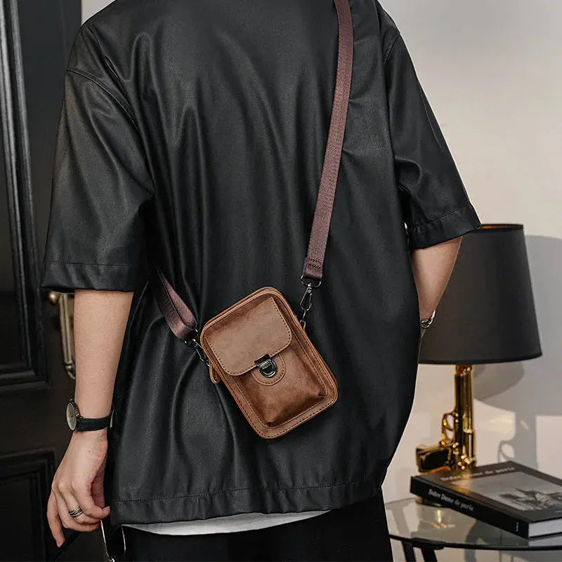 Cedric - Vintage crossbody tas voor mannen