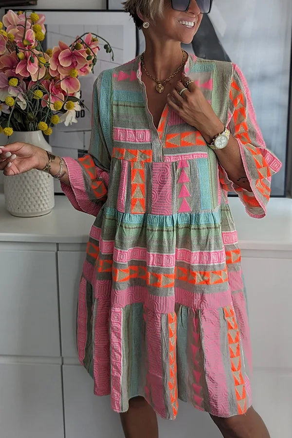 Belize - Bohemian Ibiza stijl tuniek jurk