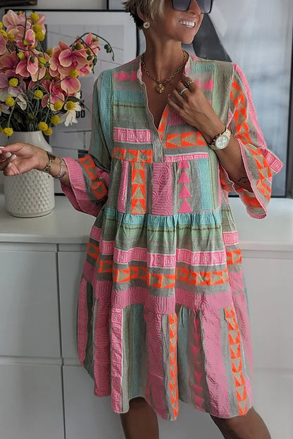 Belize - Bohemian Ibiza stijl tuniek jurk