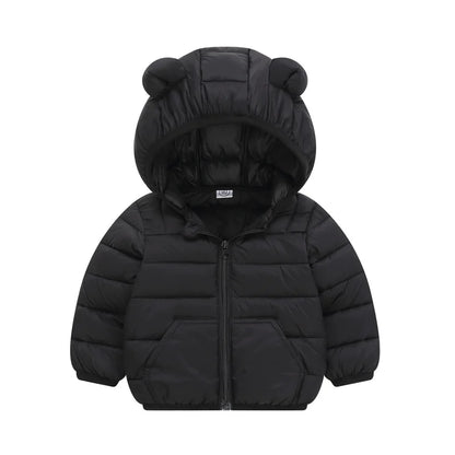 Hayden - Teddy gewatteerde kinder pufferjas