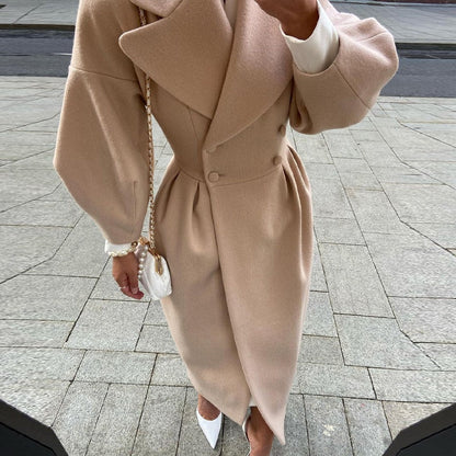 Ventura - Trenchcoat met dubbele riemen voor dames
