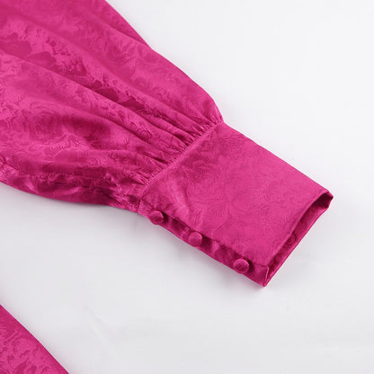 Xiomara - Dames mini jurk met diepe v-hals en uitgesneden taille