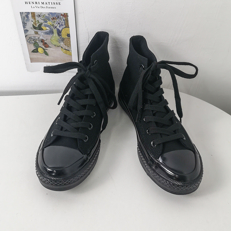Omarosa - Canvas damessneakers met hoge top
