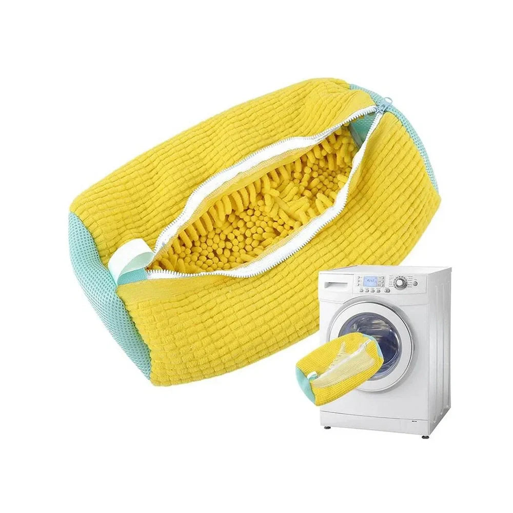 Microvezel schoenen waszakje