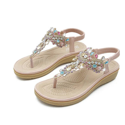 Britt - Boho sandalen jewels