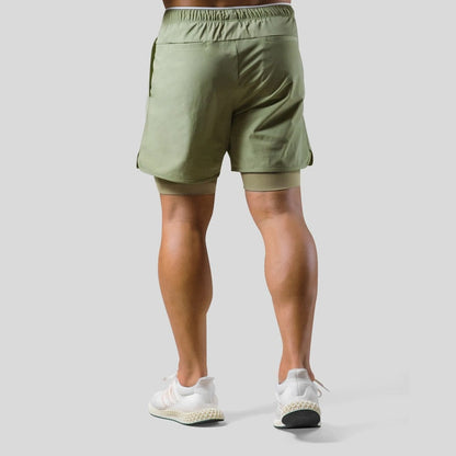 Frode - Hardloopshort met geïntegreerde compressielaag voor heren