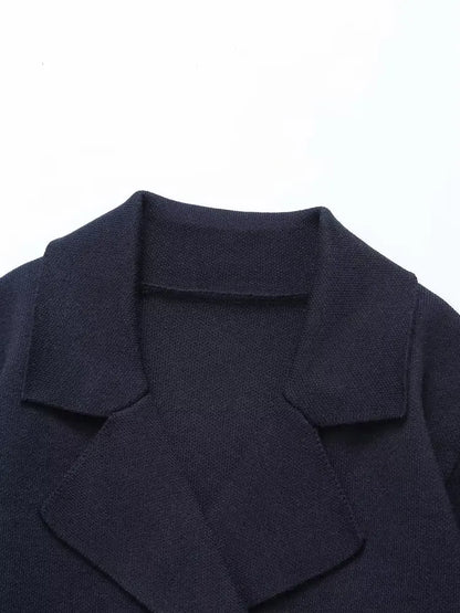 Lamera - Oversized britse blazer voor dames