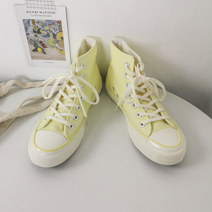 Omarosa - Canvas damessneakers met hoge top
