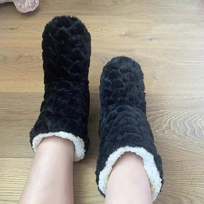Calantha - Met fleece gevoerde schoenen in pluche voor dames