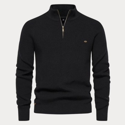 Manny - Casual pullover met rits voor mannen