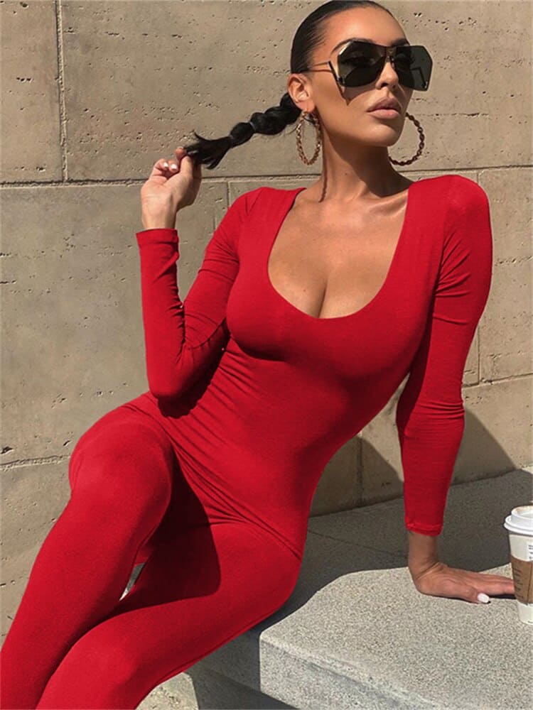 Damaria - Sexy bodysuit lichaamsjumpsuit catsuit