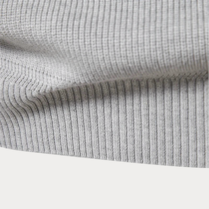 Manny - Casual pullover met rits voor mannen