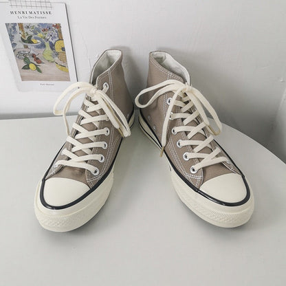 Omarosa - Canvas damessneakers met hoge top