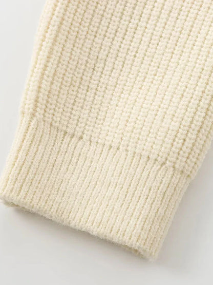 Marisa - Elegante gebreide trui met strikontwerp