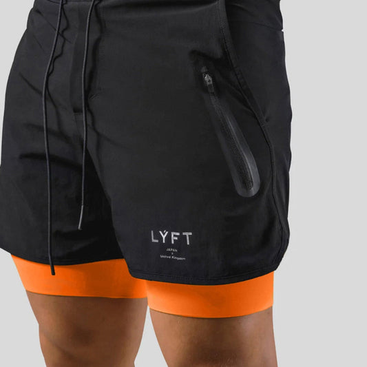 Frode - Hardloopshort met geïntegreerde compressielaag voor heren