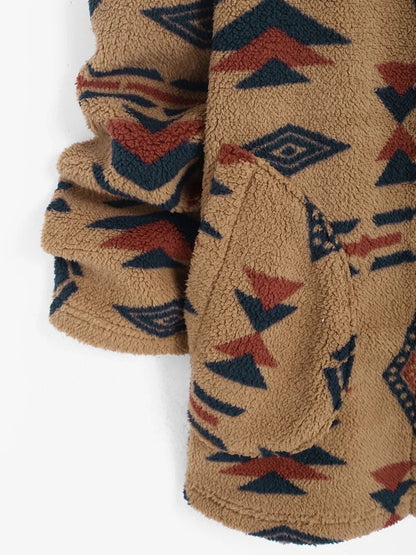 Mithi - Vintage dames hoodie met 2 voorzakken