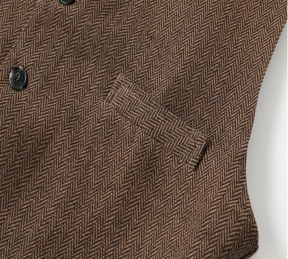 Daniel – Klassiek herenvest met vintage uitstraling