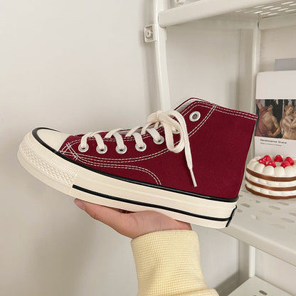 Omarosa - Canvas damessneakers met hoge top