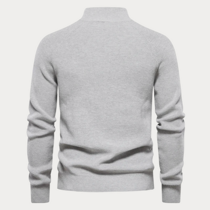 Manny - Casual pullover met rits voor mannen