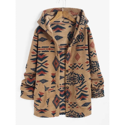 Mithi - Vintage dames hoodie met 2 voorzakken
