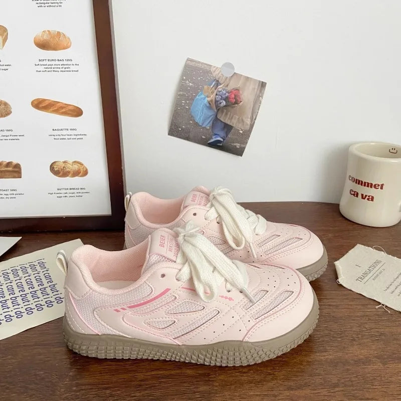 Solea Vintage - Dames retro sneaker met sportieve zool