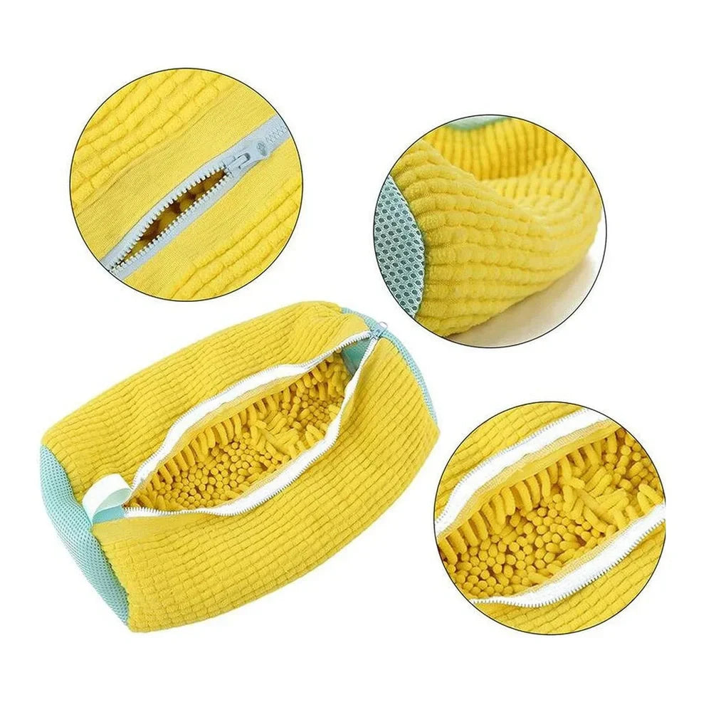 Microvezel schoenen waszakje