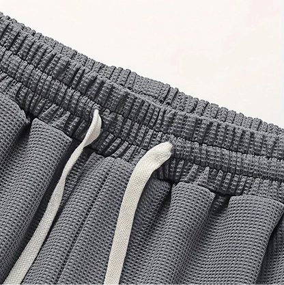 Werner - Heren shortset met relaxte pasvorm en moderne structuur