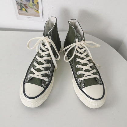 Omarosa - Canvas damessneakers met hoge top