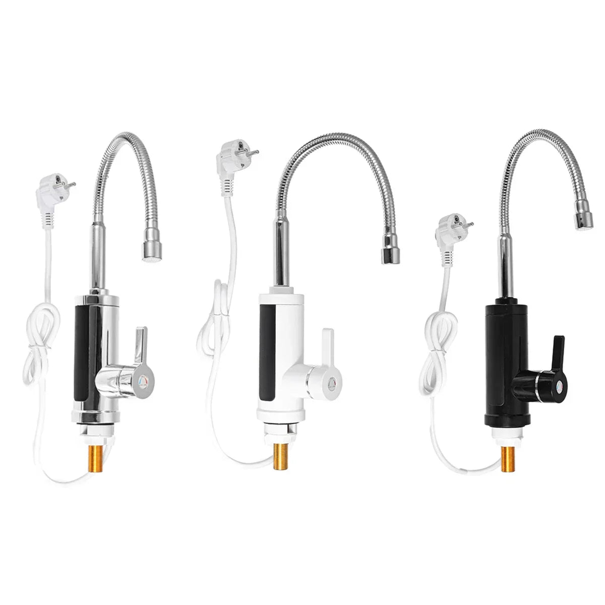 EnergySaVr - 3000W Elektrische Keukenkraan Met Direct Warm Water