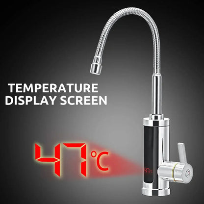 EnergySaVr - 3000W Elektrische Keukenkraan Met Direct Warm Water