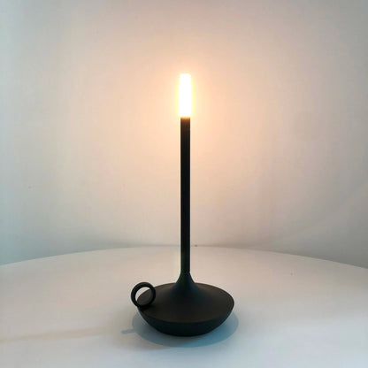 Retro LED candle tafellamp draadloos USB