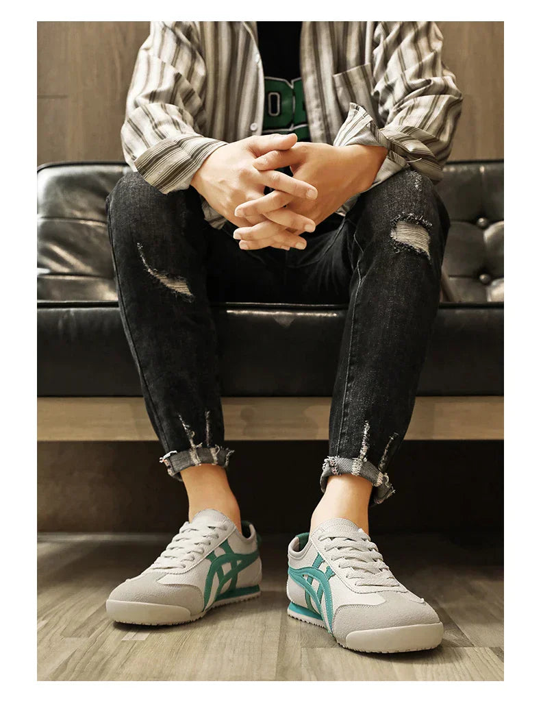 Adelmo - Retro hardloop-geïnspireerde herensneakers