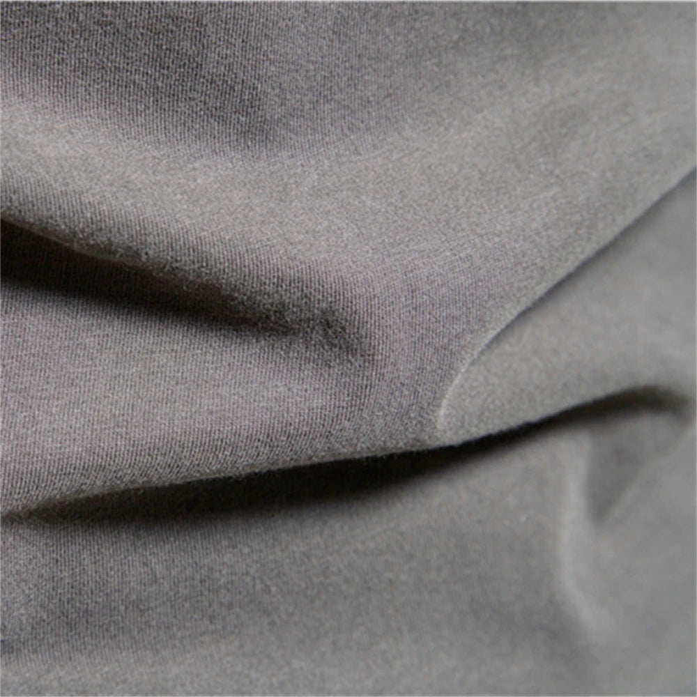 Charles - Basic lange mouwen heren t-shirt met ronde hals