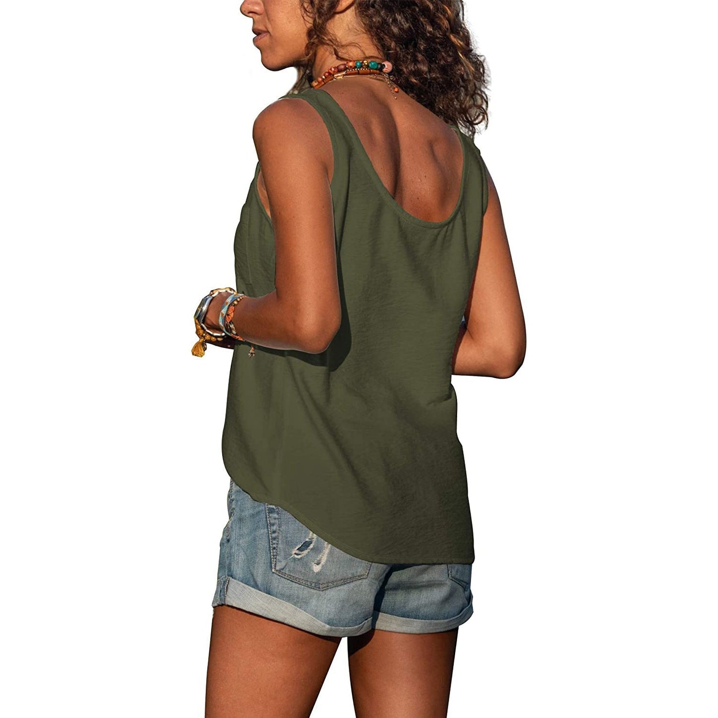 Jetske - Zomerse boho dames tanktop